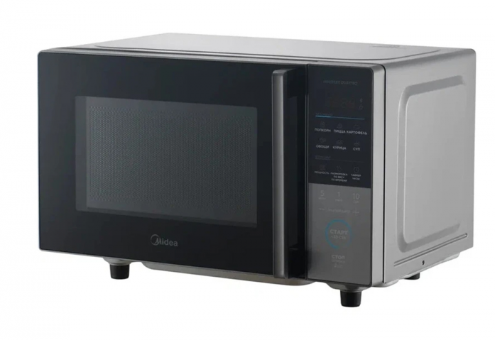 Микроволновая печь Midea EM720CFR-BG черный/серый в магазине «На диване» в Владивостоке  — Выгодная цена
