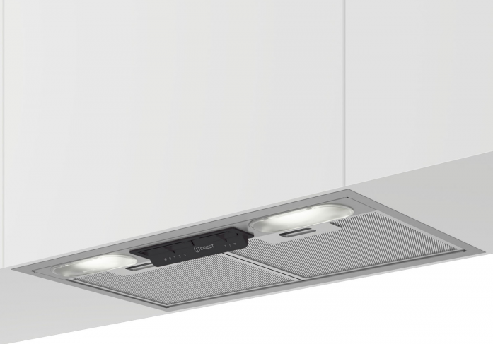 Вытяжка встраиваемая Indesit INAE 52FLSX 869890500050 в магазине «На диване» в Владивостоке  — Выгодная цена
